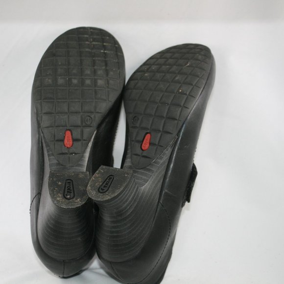 Wolky Black Mary Janes Heels Sz 41 - Picture 4 of 10